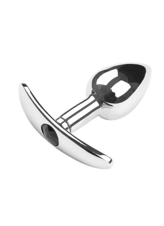 Plug interchangeable aluminium avec queue noire souple - RY-001+MPJ-009